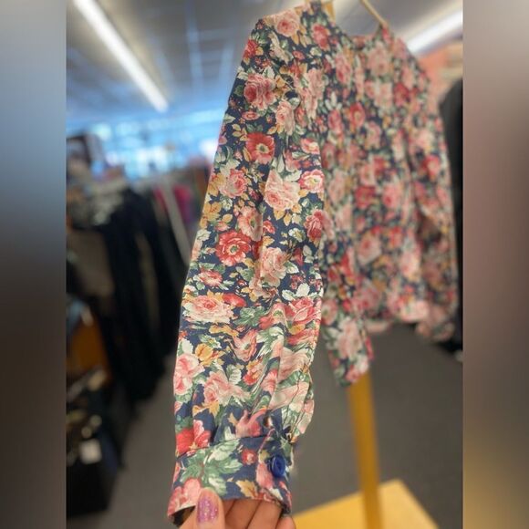 Handmade Ladies Sm/Med Pink & Blue Skirt Set - Picture 3 of 5